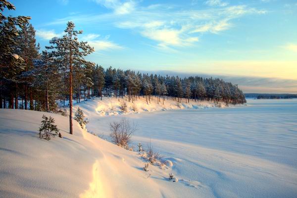 Первый лед в Карелии