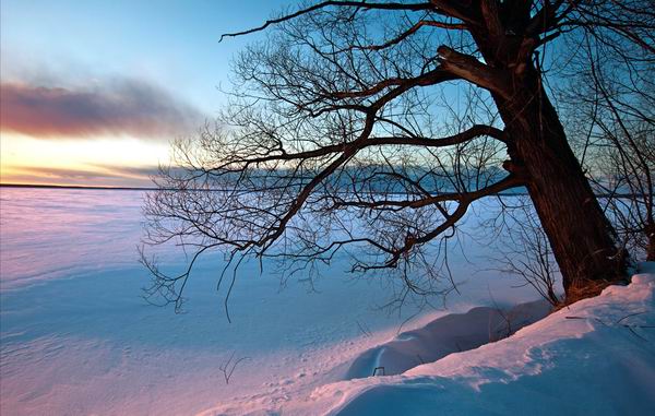 Зимой на Плещеевом озере