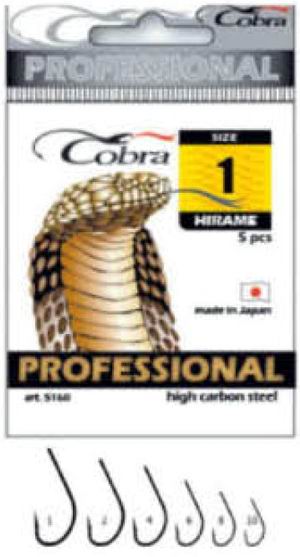Крючки Cobra Professional серии HIRAME