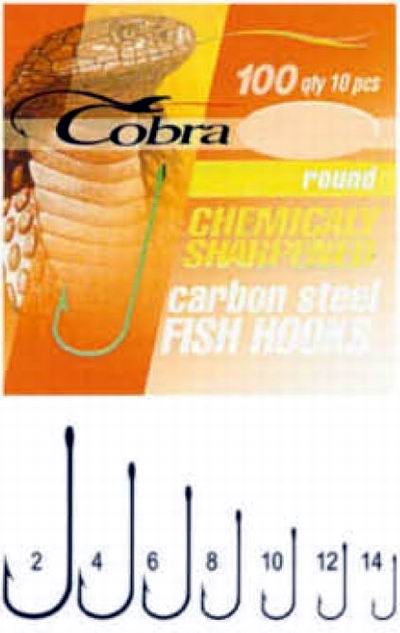Крючки Cobra серии ROUND