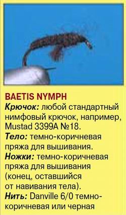 Слишком простая нимфа baetis