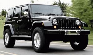 Автомобиль для рыбалки Jeep Wrangler